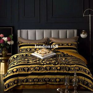 Europese stijl luxe beddengoed sets paleis stijl 60 Long-staple katoenen bed linnen vierdelig set high-end bedding benodigdheden