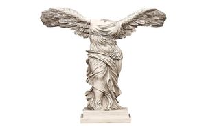 Figure de déesse victoire européenne Sculpture Résine Artisanat Decoration Home Retro Abstrus Statues Ornements Cadeaux commerciaux 210827477583