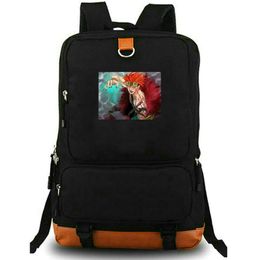 Eustass Kid Backpack One Piece Daypack Good School Bag Cartoon Packsack Print Rucksack Leisure Schoolbag Laptop Day Pack