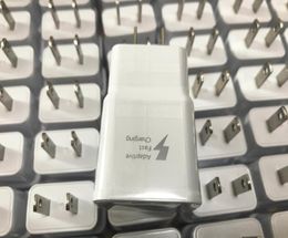 EUUS Fast Charger USB Home Wall Adapter para Galaxy S6 S7 Edge S8 S8 Plus sin paquete 8375553