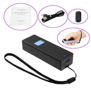 Scanner de codes à barres portable de taille mini EV-DM2 avec scanners 1D 2D en mode de transmission Bluetooth USB 2,4 GHz