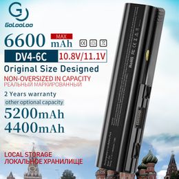 EV06 batería del ordenador portátil para HP Pavilion dv4 dv5 dv6 G60 G70 CQ40 CQ60 484170-001 484170-002 HSTNN-CB72 HSTNN-DB72 HSTNN-LB72 UB72