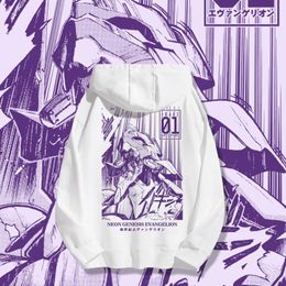 EVA première édition Machine sweat à capuche hommes nouveau siècle évangile guerrier Anime Co marque automne lâche Instagram manteau à la mode