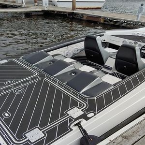 Eva Foam Deck Floorvloeren Self -lijm Opblaasbare Boat Marine Accessories Kayak Yacht Badkamer Supboard Paddle Pad Mat Black