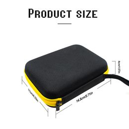 Bolsa de consola de juego portátil de EVA para RG35XX anbernic RG353V Reproductor de juego de juego Handheld Case negro para Miyoo Mini Plus V3