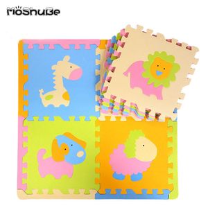 EVA / Pack Baby Puzzle Mat Jouets éducatifs pour enfants Soft Sol Animaux EVA Mousse Pad Enfants Tapis Jeux Activités Tapis LJ201124