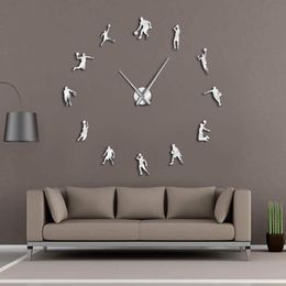 Eva regarde les joueurs de basket-ball diy grand mur mur de basket-ball slam dunk kid room décor mural géant mur de basket-ball regarde les cadeaux 210309711925