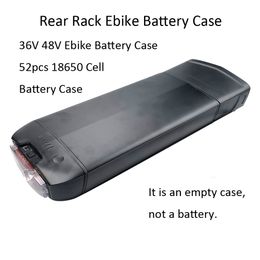 EVELO EBike Batterij Case 36V 48V Achterrek Lege batterijbox 52pcs 18650 Celhouder