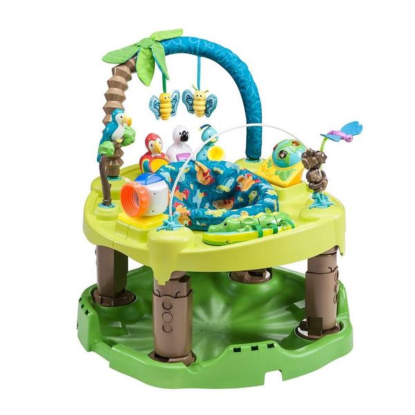 MELANFLO EXERSAUCER Triple Fun Activity Activity Center Life With 1 Activity Disc - Interactive Baby Toy Station for Developmental Play and Learning
