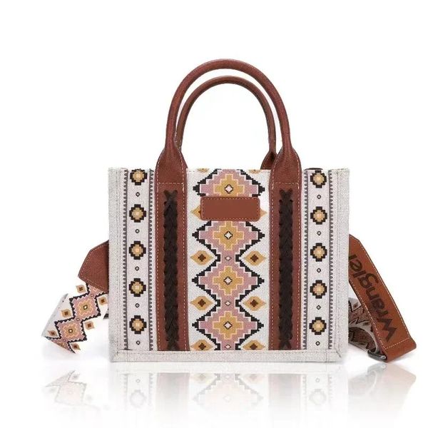 Sac de soirée sacs à main portefeuille occidental femme épaule bohème aztèque Shopping fourre-tout grande capacité voyage 231130