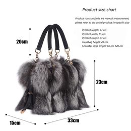 Sac à main en fourrure pour femmes, sac de soirée, mode atmosphère haut de gamme, automne et hiver, sac à bandoulière en peluche pour femmes, messager 231128