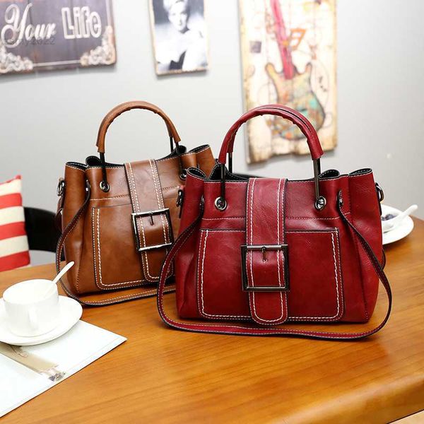 Bolsos de noche 2022 de estilo coreano, bolso de mano informal popular para mujer, bolso de hombro de cuero suave de lujo, bolso de mujer retro de lujo delicado