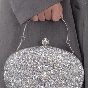 Sacs de soirée 2023 diamant pochette pour femmes mariage doré sac à main chaîne épaule femmes sacs à main tendance Designer