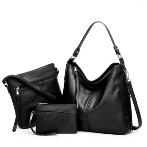 Bolsas de noche 2023 Moda Mujer Monedero Bolso de mano de lujo Trajes de 3 piezas Mujeres Bolso de hombro de alta calidad para