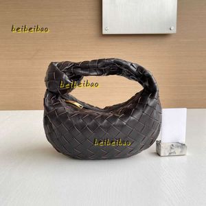 Bolsos de noche 2023 Venta caliente Mini Jodie Bag Nuevo diseñador Mini bolsos de mano para mujer Candy Real Sheepskin Bags Satchel Cloud Knitting Fashion Brand Bolso para mujer 231025BJ