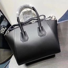 Avondtassen 2023 luxe ontwerper echte lederen dames handtas topkwaliteit portemonnee bolsos para mujeres mode crossbody schoudertas