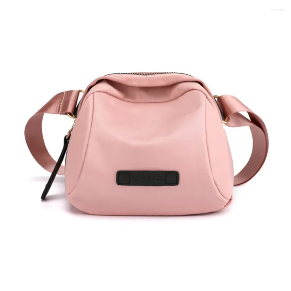 Bolsas de noche 2023 Bolso bandolera de nylon portátil para mujer Top Zip Sling Ocio Moda Bolsos hechos a mano para mujer Moda colorida