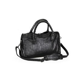 Sacs de soirée 2023 Soft Pu Cuir Marque Filles Épaule Noir Sacs à main Fourre-tout Arrivée Mini Petite Moto Bandoulière pour Femmes 231219