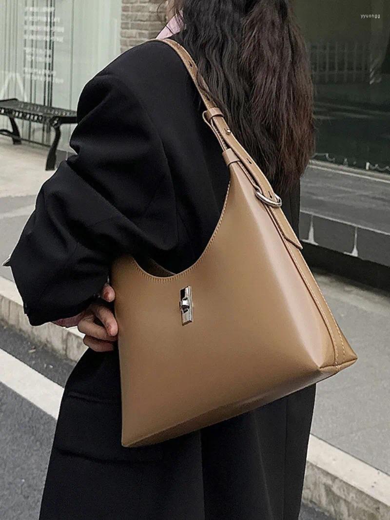 Вечерние сумки 2023, женская сумка подмышками из коровьей кожи, через плечо, женская сумка через плечо в стиле ретро, высококачественные сумки для путешествий, кофейно-черный цвет