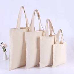 Sacs de soirée 5 pcs coton naturel sac à main toile fourre-tout épaule sacs de légumes réutilisables toile bandoulière sac à bandoulière 231018