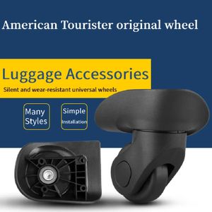 Sacs de soirée S'adapter à Tourister 76A accessoires de roue de bagages rouleau Hongsheng A20 roulette poulie chariot valise roues universelles 231130