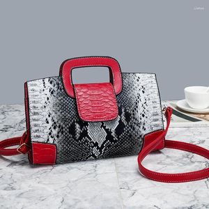 Sacs de soirée Advanced Snake Skin Emblem Enveloppe Sac 2024 épaule portable simple et polyvalente