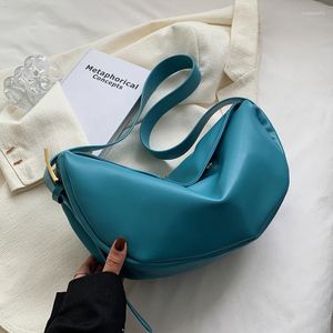 Sacs de soirée grand bandoulière pour femmes 2023 été grande capacité sacs à main de luxe dame en cuir épaule femme marque décontracté Hobos sac