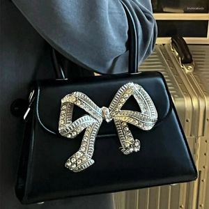 Sacs de soirée Bowknot Rignestone Bag Fashion Fashion One épaule Crossbody High Quality Women Handsbag