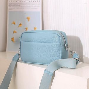 Avondtassen merkontwerper solide vegan lederen schouder crossbody dames handtas en portemonnees 2023 dames messenger hoge kwaliteit