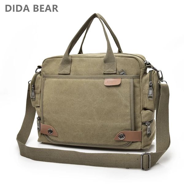 Bolsos de noche Bolsos cruzados para hombre de marca Bolsos de hombro de lona para hombre Bolsos de mensajero para niño Bolsos para hombre para viajes Maletín de negocios Bolso grande 231204