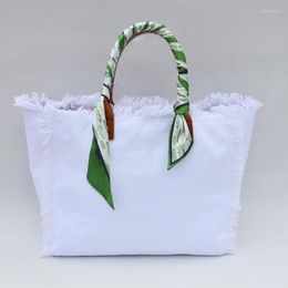 Los bolsos de noche pueden vender al por mayor la bolsa de asas de cuero de vaca personalizada que compra las mujeres de lona reciclada reutilizable de algodón puro