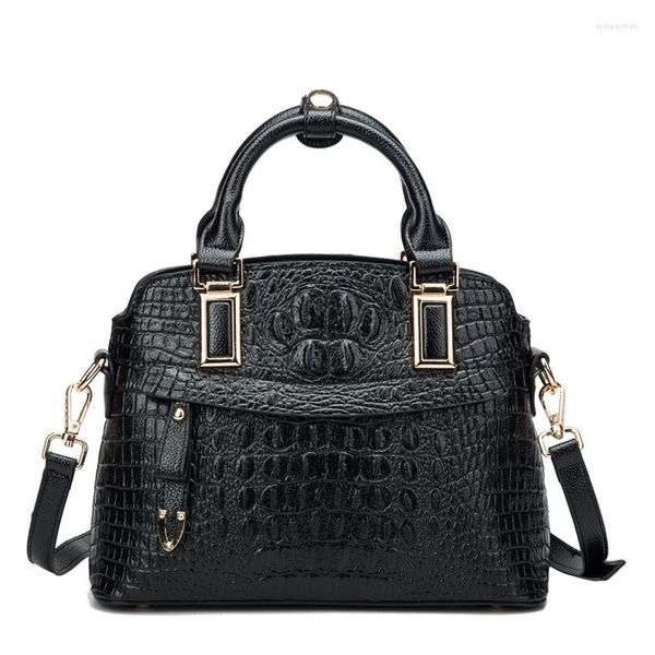 Sacs de soirée Crocodile Grain Fashion In Chinese Style Oblique Satchel High Quality Luxury Personality Shoulder