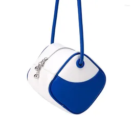 Sacs de soirée Sac crossbody Sac pour femmes 2024 en forme spéciale de la forme irrégulière de couleur carrée carrée sucre décontractée épaule simple