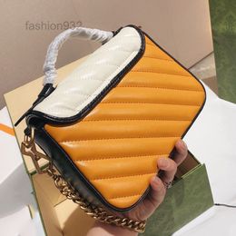 Bolsos de noche Bolsos cruzados Bolsos de mujer Bolsos de hombro de diseñador Marca de lujo Colección femenina Paquetes de mensajero de cuero genuino 220326