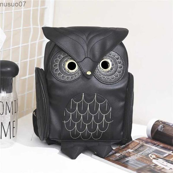 Sacs de soirée mignon hibou mode sacs à dos dessin animé hibou femmes sac à dos Softback sacs d'école sacs à dos adolescents sacs à bandoulière