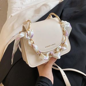 Sacs de soirée mignon doux mini PU cuir bandoulière épaule avec poignée courte 2023 luxe dames top sacs à main foulard en soie fourre-tout