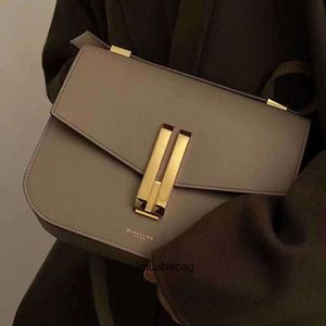 Sacs de soirée Demellier British Minority Tofu Sac Femme 2023 Nouvelle mode Cuir One épaule Cross Body Petit sac carré DDFF