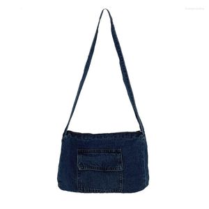 Sacs de soirée Denim Jeans Cool Girl Totes Casual Bandoulière Pour Femmes Sacs À Main Épaule Messenger Femme