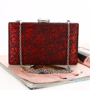 Bolsos de noche Diseño Moda Burst Crack Mujeres Embragues Monedero Boda Cena Fiesta Señoras Negro Rojo Azul Bolsos Clutch Bags1