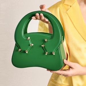 Avondtassen Design Green Women Handtas 2023 mode veelzijdige ketting schouder messenger tas klein vierkant