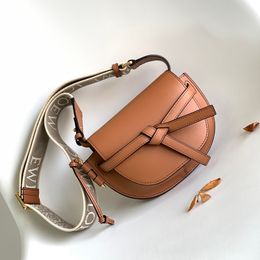 Avondtassen Designer Zadeltas Luxe Mini Crossbody tassen 15CM Schoudertas 10A Spiegelkwaliteit Echt lederen Messenger bag met doos LO01