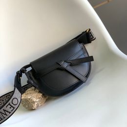 Sacs de soirée Designer Saddlebag Mini Sacs à bandoulière 15CM Sac à bandoulière 10A Miroir Qualité Véritable Sac Messenger en cuir avec boîte LO01