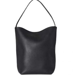Abendtaschen Designer The Rowss Leder-Einkaufstasche mit großem Fassungsvermögen N/S Park-Einkaufstasche minimalistische Eimer-Schultertasche Personalisierte Damentasche