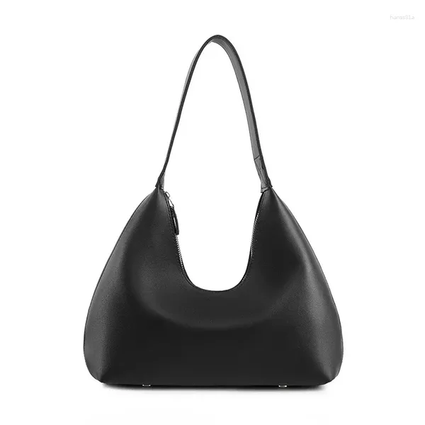 Bolsas de noche Diseñador Hombro de mujer Tendencia de alta calidad Color Caramelo Media Luna En forma de axila Pu Bolsos de damas juveniles