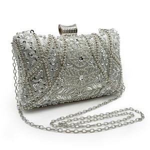 Abendtaschen DG PEAFOWL Rahmen Damen Formale Splitter Perlen Geldbörsen und Handtaschen Braut Pailletten Clutch Bag Cocktail Party Tasche 231216