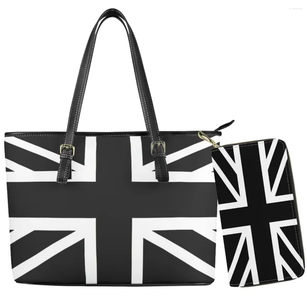 Sacs de soirée Angleterre Country Flag Pattern Woman Hands sac à main confort