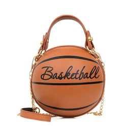 Sacs de soirée Fashion Chic Femmes Ball Ball Round Basketball Football Football Party FAUX TOX CROSSBOCK FILLS GOIN POURME BALLER SAPHER DU 231108