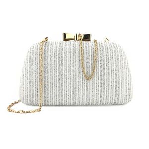 Sacs de soirée mode pochette en cuir concis dames élégante pochette à bandoulière femme solide rouge blanc sac à main mariage fête embrayages soirée