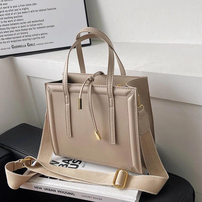 Evening Bags Fashion Female Small Totes Bag 2024 Trend Pu Leather Shoulder For Women Cute Short Handle Crossbody Luxury Handbags