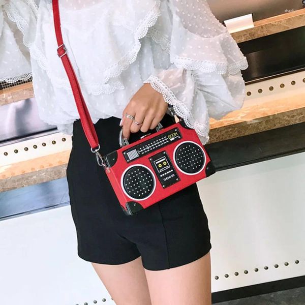 Bolsos de noche Fashion Ladies Handbag Personalidad Sequín de radio Crossbody For Women PU Leather Harajuku Hombro Messenger Bag Mini